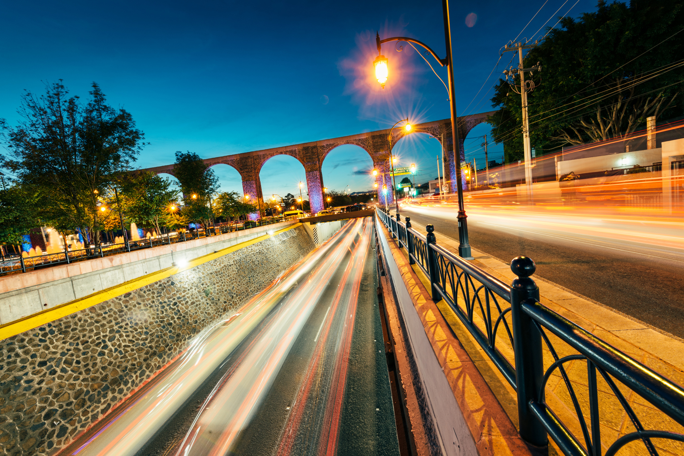 Queretaro Aqueduct Mexico