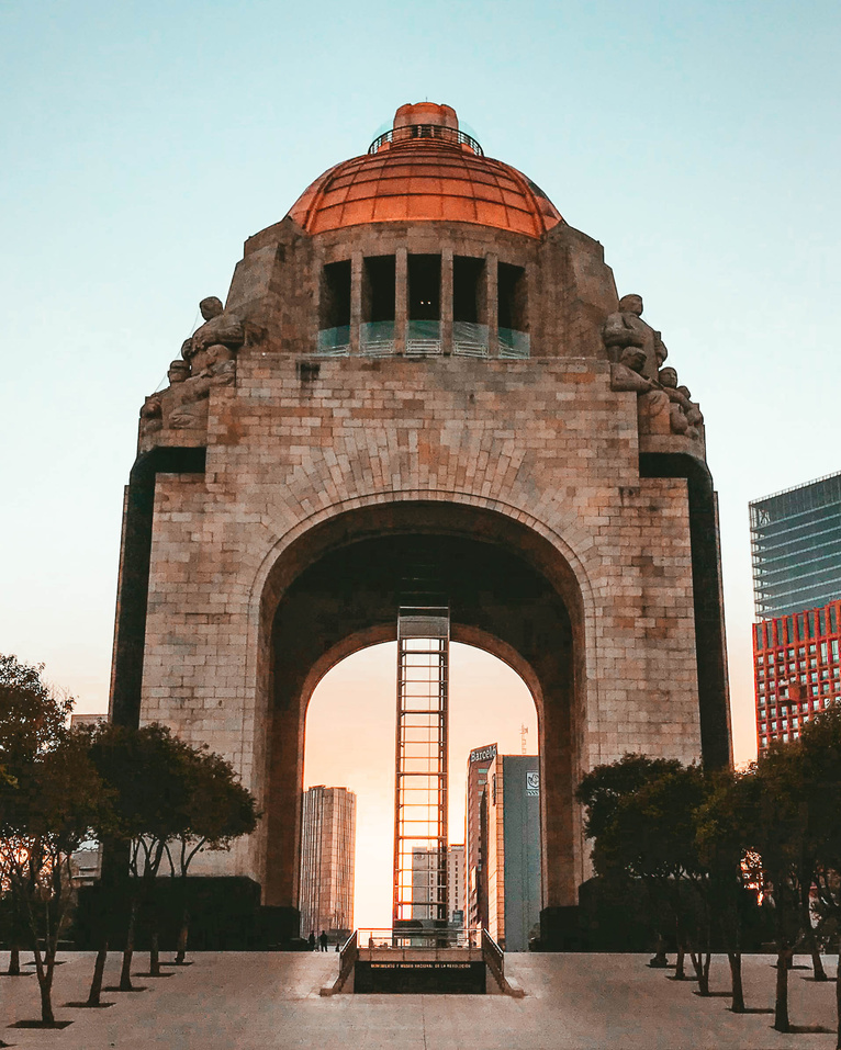 Brown Concrete Tower